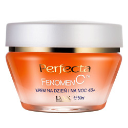  Живильний крем для обличчя для віку 40+ PERFECTA Fenomen C Cream Day and Night 40+ 50ml