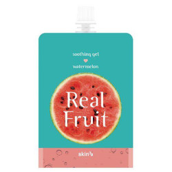  Зволожуючий гель "Кавун" Skin79 Real Fruit Soothing Gel Watermelon 300g (Термін придатності: до 15.07.2022)