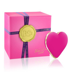  Вибратор-сердечко Rianne S: Heart Vibe Rose, 10 режимов работы, медицинский силикон
