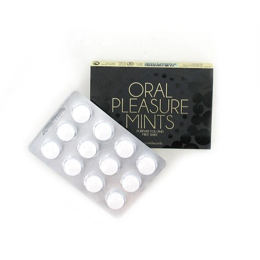 Мятные конфетки для орального секса Bijoux Indiscrets Oral Pleasure Mints – Peppermint - №3