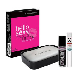  Подарочный набор для флирта Sensuva Hello Sexy (стимулирующий бальзам для губ и феромоны)