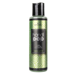  Вкусный гель для изысканных мануальных и оральных ласк Sensuva - Handipop Green Apple (125 мл)