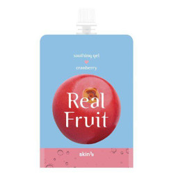  Живильний гель "Журавлина" Skin79 Real Fruit Soothing Gel Cranberry 300g (Термін придатності: до 15.07.2022)