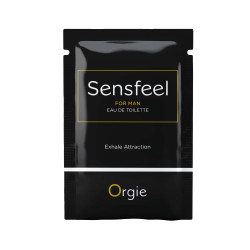  САШЕТ Мужская туалетная вода SENSFEEL + афродизиак, 1 мл эффективная феромон-технология Orgie (Бразилия-Португалия)