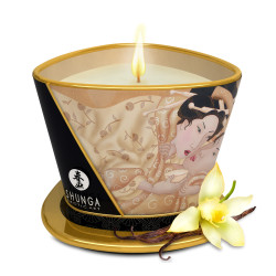  Масажна свічка Vanilla Fetish аромат: ваніль, 170 мл. SHUNGA (Канада)