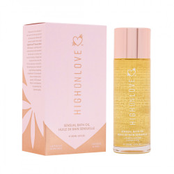  Олія для ванни з ароматом лаванди та меду Sensual Bath Oil Lavender Honeybee, 100 мл <span style="color: #a20006;">Термін придатності до 11/2026</span> HighOnLove (Канада)