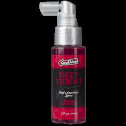 Спрей для мінету Doc Johnson GoodHead DeepThroat Spray – Wild Cherry 59 мл для глубокого минета