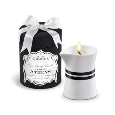  Массажная свечa Petits Joujoux - Athens - Musk and Patchouli (190 г) роскошная упаковка