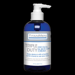  Густая смазка для фистинга Doc Johnson TitanMen - Triple Duty (236 мл)