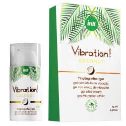  Жидкий вибратор Intt Vibration Coconut Vegan (15 мл)
