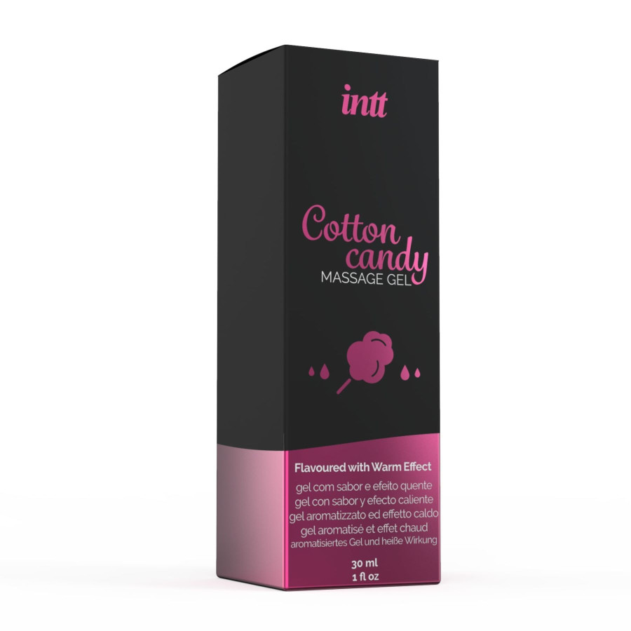 Массажный гель для интимных зон Intt Cotton Candy (30 мл) разогревающий - №5