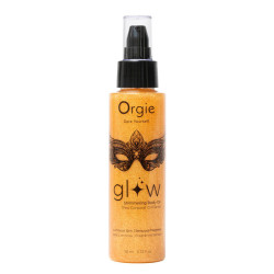  Олія-шимер для тіла Orgie – Glow Shimmering Body Oil (110 мл), чуттєвий аромат, зволоження