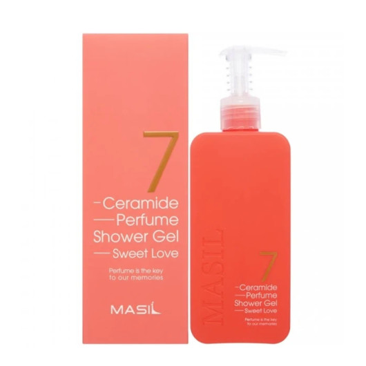 Гель для душу з церамідами "Солодке кохання" MASIL 7 Ceramide Perfume Shower Gel Sweet Love 300ml - №1