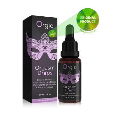  Возбуждающие капли для клитора ORGASM DROPS - 30 мл Orgie (Бразилия-Португалия)