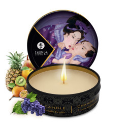  Масажна свічка Exotic Fruits аромат: екзотичні фрукти, 30 мл. SHUNGA (Канада)
