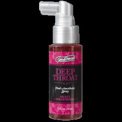 Спрей для глубокого минета Doc Johnson GoodHead DeepThroat Spray – Sweet Strawberry 