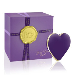  Вибратор-сердечко Rianne S: Heart Vibe Purple, 10 режимов работы, медицинский силикон