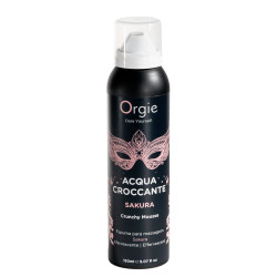  Масажна пінка Orgie – Acqua Croccante Sakura (150 мл), ефект бульбашок, що лопаються