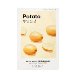  Тканинна маска для обличчя з екстрактом картоплі MISSHA Airy Fit Sheet Mask Potato 19g