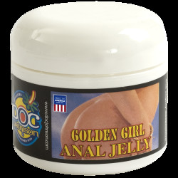  Анальная гель-смазка DocJohnson Golden Girl Anal Jelly (56 мл) на масляной основе, увлажняющая