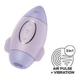  Вакуумний вібратор Satisfyer Mission Control Violet
