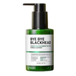  Маска-пінка від чорних цяток SOME BY MI Bye Bye Blackhead 30 Days Miracle Green TeaTox Bubble Cleanser 120g