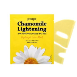  Гідрогелева освітлююча маска для обличчя з екстрактом ромашки Petitfee Chamomile Lightening Hydrogel Face Mask 32g - 1 шт