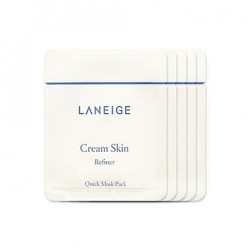  Зволожуючі крем-пади LANEIGE Cream Skin Refiner Quick Mask Pack 5ml (Термін придатності: до 29.01.2023)