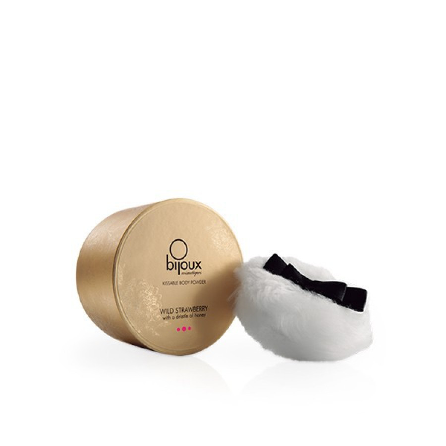 Мерцающая пудра для тела Sunset Glow Delicatessen со вкусом земляники и меда Bijoux Cosmetiques (Испания) - №3
