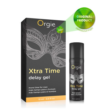  Гель-пролонгатор полового акта X-TRA TIME - 15 мл Orgie (Бразилия-Португалия)