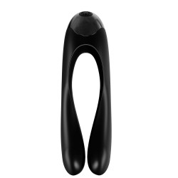  Вибратор на палец Satisfyer Candy Cane Black