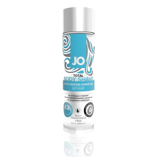 Гель для бритья System JO TOTAL BODY - Anti-bump Intimate Shaving Gel (240 мл) увлажняющий - №1