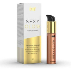  Крем-шимер для тіла Intt Sexy Glow (60 мл) з ароматом ванілі та олією ши