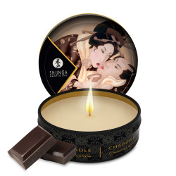  Масажна свічка Intoxicating Chocolate аромат: шоколад, 30 мл. SHUNGA (Канада)