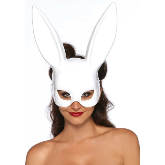 Leg Avenue Masquerade Rabbit Mask White - №1