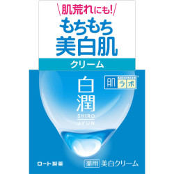  Відбілюючий крем з арбутином HADA LABO Shirojyun Medicated Whitening Cream 50g
