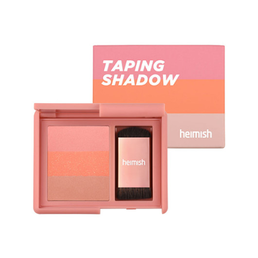 Палітра тіней HEIMISH Taping Shadow Peach Coral 4g (Термін придатності: до 16.02.2023) - №1