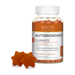 Жувальні цукерки-автозасмага Biocyte Autobronzant Gummies