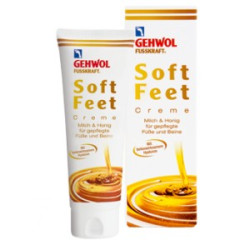 Крем шовковий Молоко та мед з гіалуроновою кислотою Gehwol Fusskraft Soft Feet Silk Cream