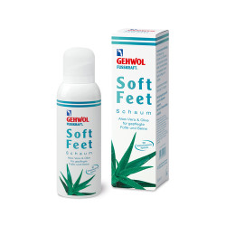 Пінка для ніг Алое віра та олива з гіалуроновою кислотою Gehwol Fusskraft Soft Feet Foam
