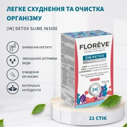 Витаминная добавка для очищения тела (стики) Floreve IN DETOX Slim Inside