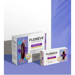 Питьевые ампулы для антивозрастного ухода Floreve IN YOUTH Anti-Aging Cure