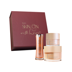 Набор для сияния и ежедневной защиты кожи RENEW Burgundy Box Vitamin C
