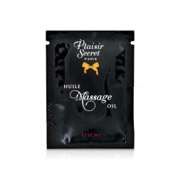  Пробник массажного масла Plaisirs Secrets Litchi (3 мл)