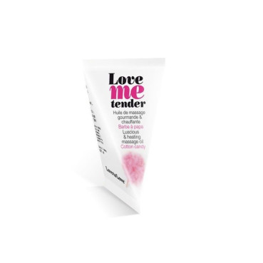  Разогревающее массажное масло Love To Love LOVE ME TENDER Cotton candy (10 мл) без парабенов