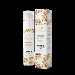  Массажное масло EXSENS Hot Vanilla 50мл разогревающее, без сахара, без парабенов, съедобное
