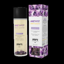  Массажное масло EXSENS Amethyst Sweet Almond (расслабляющее с аметистом) 100мл, натуральное