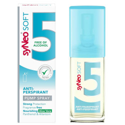Антиперспирант ночного действия, без спирта, спрей, 30 мл syNeo 5 Soft Spray 30ml