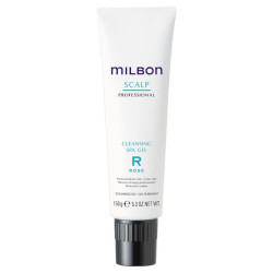 Очищающий гель для кожи головы с ароматом розы, 150 г Milbon Cleansing Spa Gel Rose 150 g