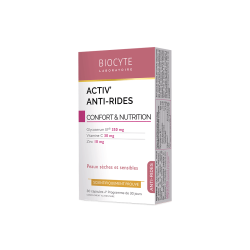 Капсули проти зморщок з екстрактом пшениці Biocyte Activ Anti Rides
